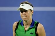 Anastasia Pavlyuchenkova at the 2023 Dubai Tennis Championships.